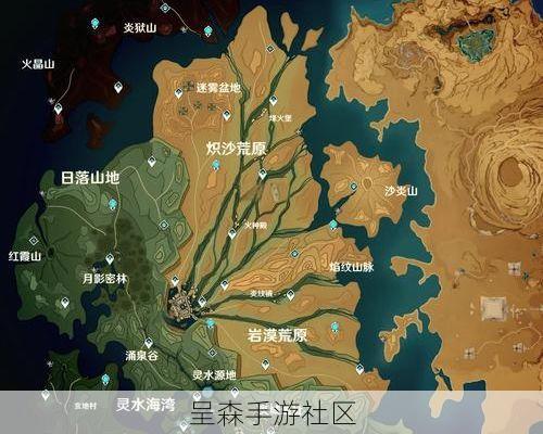 原神纳塔地图提前解包!火之国并非只有沙漠,隐藏雨林区域曝光
