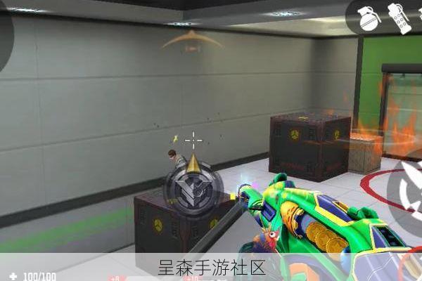爆破模式残局1V4，全民枪神里一颗恰到好处的高抛雷，完成了史诗翻盘